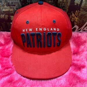 New England Patriots Red  Budweiser NFL Snap back  Baseball Cap Hat